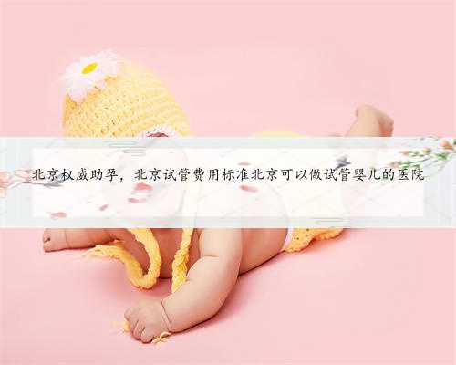 北京权威助孕，北京试管费用标准北京可以做试管婴儿的医院