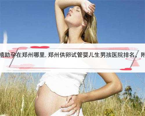生过孩子多久可以做代孕，添禧助孕在郑州哪里,郑州供卵试管婴儿生男孩医院